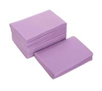 ADOCARN 50pcs Reusable Nail Desk Mats Manicure Table Pads for Salons Nail Soft Pulp for Clean Workstation for Beauty Makeup Artists