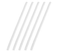 ADOCARN 5pcs Anti-slip Eyeglasses Temple Covers Transparent Soft Silicone Arm Cushions for Sports Breathable Temple Tips Prevent Glasses Falling Off Compatible with Various Frames