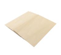 ADOCARN 5pcs Beige Synthetic Material Plywood Board Easy to Process Unfinished Wood Piece for DIY Painting and Traditional Woodland Crafts Decoration