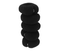 ADOCARN 5pcs Donut Hair Bun Makers for Quick Styling Soft and Comfortable Hair Accessories for Women and Girls for Bridal and Dance Hairstyles