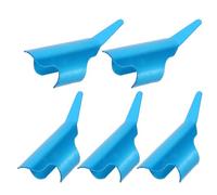 ADOCARN 5pcs Sewing Finger Pusher: Open Design Household Sewing Metal Thimbles Protector for Hand Quilting Craft Accessories Knitting Needlework DIY