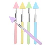ADOCARN 5Pcs Telescopic Teacher Pointer Sticks with Abs Stainless Steel Material Extendable Blackboard Indicator Rods for Classroom Reading Presentations for Teachers and Training Sessions