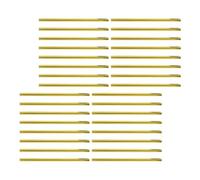 ADOCARN 600pcs Golden Iron Wire Bag Ties for Candy Bags and Pastry Tie Straps Sturdy and Festive Sealing Straps for Christmas Wrapping and Packaging