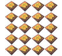 ADOCARN 60pcs Halloween Pumpkin Design Napkins Orange Paper Napkins with Bat Shape Three-Layer Embossed Hygienic for Halloween Party Decor and Home Use