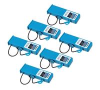 ADOCARN 6pcs Dollhouse Traffic Accessories Miniature Scenery Playset Highway Road Model Safe for Boy Girl's Play