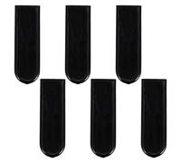 ADOCARN 6pcs PVC Faucet Control Handle Cover: Ball Valve Knob Protective Sleeve Set - Soft Plastic Replacement Valve Lever Sleeves for Household and Outdoor Water Taps