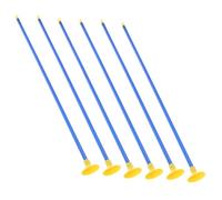 ADOCARN 6PCS Suction Cup Arrows for Plastic Arrow for Indoor Outdoor Games for Hand Eye Coordination Play Safe Sturdy Design for Young Archers