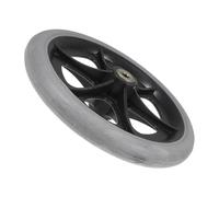 ADOCARN 7 Inch Wheelchair Wheel Replacement Front Caster with Heavy Duty Plastic Construction and Quiet Performance for Daily Use in Indoor Settings