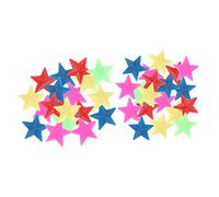 ADOCARN 72pcs Bike Spokes Decoration Beads for Easy Clip Design Multi Colored Star Shapes for Bicycle Wheel Decoration Great for Day Christmas Halloween Random Color