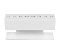 ADOCARN 8 Holes Acrylic Tweezers Stand Holder Eyelash Extension Tool Organizer Storage Display Shelf Keep Space Clean and Tidy Home Use