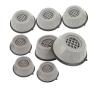 ADOCARN 8PCS Anti-Slip Washer and Refrigerator Raising Pads Shockproof Floor Protector Cushion Mats for Washing Machine and Fridge Non-Slip Pads Increased Height