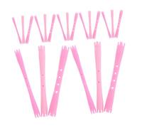 ADOCARN 90pcs Small Perm Rods Plastic Spiral Curling Tools for Short Hair Hollow Water Wave Design for Effortless Natural Curls for Salon Home Use Lightweight Travel Friendly