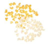 ADOCARN Artificial Popcorn Charms PVC DIY Accessories for Bracelets Necklaces Earrings Keychains Cute Popcorn Shape Props for Crafting Phone Case Decor House Decoration Random Styles