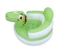 ADOCARN Baby Inflatable Sofa Chair Infant Learning Seat Blow Support Cushion for Infant Sitting and Travel Light Green