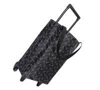 ADOCARN Back to School Waterproof Oxford Cloth Grocery Tote with Large Capacity Foldable Grocery Shopping Pouch, Folding Trolley Shopping Cart and Camping Trolley for Urban Environments