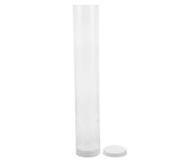 ADOCARN Badminton Shuttlecock Storage Cylinder Clear Plastic Tube with Compact Design for Indoor and Outdoor Use