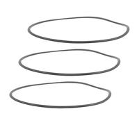 ADOCARN Bar Stool Base Rubber Ring 16.34 Inch Silicone Anti-Aging Floor Protector 3 Pieces for Bar Stool Round Base Furniture Pads
