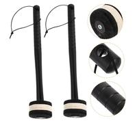 ADOCARN Bass Drum Mallet Pair Comfortable Non Slip Handle Percussion Stick for Beginners and Professionals for Marching Bands and Various Playing Styles Random Color