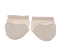 ADOCARN Beige Ballet Toe Protector Forefoot Pads Made of Polyester and Fiber with High Flexibility and Comfortable Fit for Dancers Supporting Ballet and Latin Dance Practice