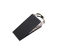 ADOCARN Black Rubber Door Stopper and Skid Resistant with Stainless Steel, Both Sides Usable Safe Door Stopper for Home and Dormitory Use