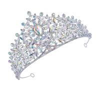 ADOCARN Bridal Rhinestone Crown Headband Elegant Wedding Accessories for Brides Unique Hair Jewelry for Prom Parties and Special Occasions Stunning Design