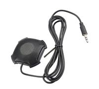ADOCARN Capacitive Omnidirectional Desktop Computer Microphone with 360-degree Pickup and Polyethylene Material, for Team Calls in Small to Medium Work Areas and Home Use