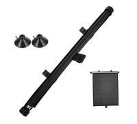 ADOCARN Car Side Window Sun Shade Roller Type Black Retractable Sunshade Protector for Cars Trucks Suvs UV Blocker with Privacy Shield Versatile Heat and Glare Protection for Vehicle