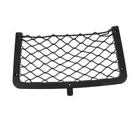 ADOCARN Car Trunk Net Organizer Elastic Mesh Storage Pocket with Abs Frame and Brackets for Stable Car Cargo Storage Suitable for Suv Truck and Motorhome Interior