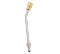 ADOCARN Car Wash Water Gun Elbow Hose Radiator Pressure Washer Accessories Gutter Cleaning Tools from The Ground Awning Extension Wand Pressure Washer Gutter Cleaner Attachment Brass