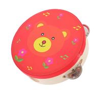 ADOCARN Cartoon Hand Tambourine for Safe and Percussion Instrument for Dance Props and Early Music Education Encourages Parent Interaction