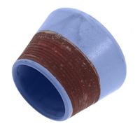 ADOCARN Ceramic Match Holder Jar with Striker, Mini Multifunctional Matchstick Storage Container for Fireplace and Home Décor, Washable Decorative Ceramic Matches Pot