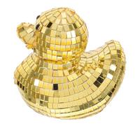 ADOCARN Chic Mirror Ornament Stylish Animal Figurine for Car Dashboard and Home Decor Reflective Party Decoration Unique Idea Easy-clean Design