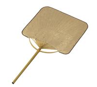 ADOCARN Chinese Style Bamboo Handle Hand Fan Square Retro Paper Fan for Summer Cooling Handmade Chinese Art Decoration and Dance Prop Portable for Home and Festival Use