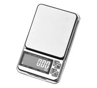 ADOCARN Compact Portable Digital Gram Scale LED Display and Silicone Anti-slip Mat, Small Abs Kitchen and Jewelry Scale for Herbal Powders and Silver, for Night Kitchen Work and Outdoor