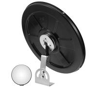 ADOCARN Convex Wide Angle Traffic Mirror Lens 30cm with Abs Material and Black Frame for Homes and Buildings, Reduces Blind Spots and Enhances Safety in Corners and Driveways