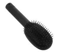 ADOCARN Creative Comb Shape Storage Box with Secret Compartment Multi-purpose Hair Brush Holder for Men and Women Portable Jewelry and Cash Safe Black