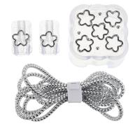 ADOCARN Cute Data Cable Protector with Flower Pattern, Lace Cable Cover Made of Tpu and Fabric, Precise Fit Reducing Bending and Friction, for Usb-c Adapters, for Travel and Office Use