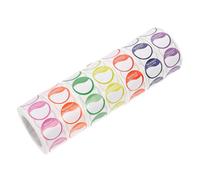 ADOCARN Day of The Week Labels for Week Management and Inventory Removable with Write Notes Feature 7 Rolls Assorted Colour Paper Stickers for Restaurant and Bakery Shops