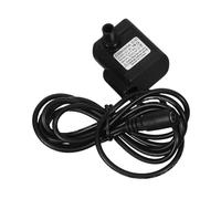 ADOCARN Dc Submersible Water Pump Adjustable Fountain Pump for Aquarium Silent Operation with Suction Cups Durable Black Construction Flow Rate