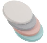 ADOCARN Diatom Ooze Table Absorbent Coaster Keeps Countertop Dry and Clean 4pcs with Non-slip Design Classic and Elegant Bathroom Accessory Random Color for Kitchens and Coffee Shops