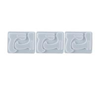 ADOCARN DIY Phone Rack Mold White Silicone Material for Handmade Creation 3pcs Silicone and Storage Rack the Phone and Craft Projects