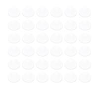 ADOCARN Ear Clip Pads Proof and Convenient 300pcs Rubber for DIY Earring Making White Ear Clamp Accessories with Skid Resistance Simple Stylish Protector Mats for Clip