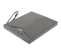 ADOCARN External Dvd Burner USB 3.0 Portable Black Plastic Drive