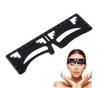 ADOCARN Eyebrow Shaping Ruler with Three-point Positioning for Balanced Eyebrow Drawing Practical Makeup Tool for Women and Beauty Artists