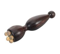 ADOCARN Face Massage Tool Handheld Eye Massage Stick Natural Wood Goat Horn Eye Area Skin Relaxation Home on The Go Luxurious Touch for Women