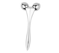 ADOCARN Facial Massage Roller Portable Anti-aging Skin Care Tool for Face and Eye Lightweight Silver Face Lean Machine for Men and Women Home Salon Use