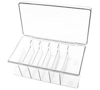 ADOCARN False Eyelash Extension Tools Holder Cosmetics Tools Box for Makeup Storage Box Lid for Lash Artists and Makeup Enthusiasts