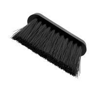 ADOCARN Fireplace Cleaning Brush Set with Handheld Sweeper Replacement Head and Mini Dustpan Black Plastic European Style Comfortable Grip High Efficiency Cleaning for Living Space