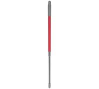 ADOCARN Floor Cleaning Mop Pole Replacement with Coated Iron Rod and Extendable Sections for Use with Triangle Base Mop Heads