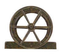 ADOCARN Freestanding Napkin Dispenser: Vintage Metal Tissue Holder Farmhouse Decor for Kitchen Countertops Dinner Tables and Outdoor Picnic Use